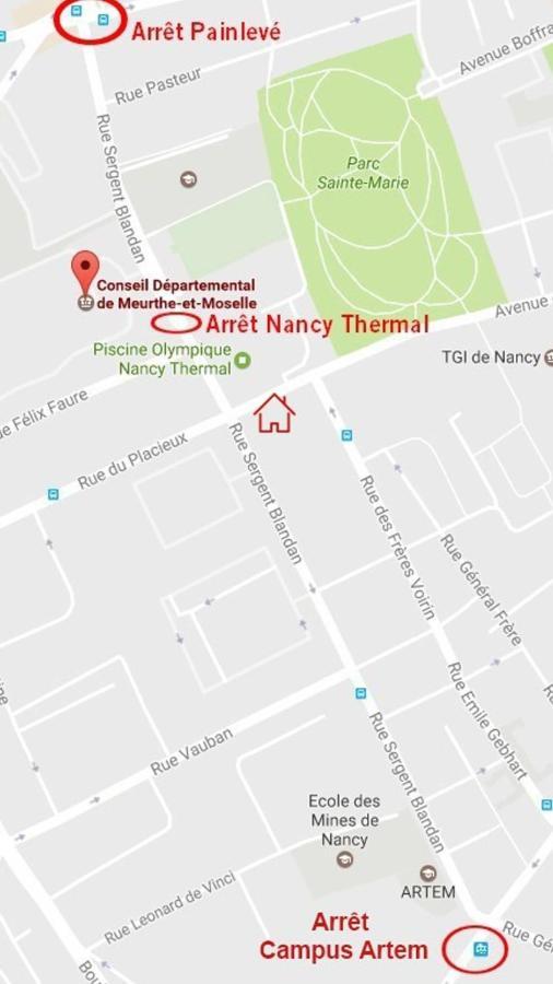 Le Palais Des Thermes Nancy Exterior photo